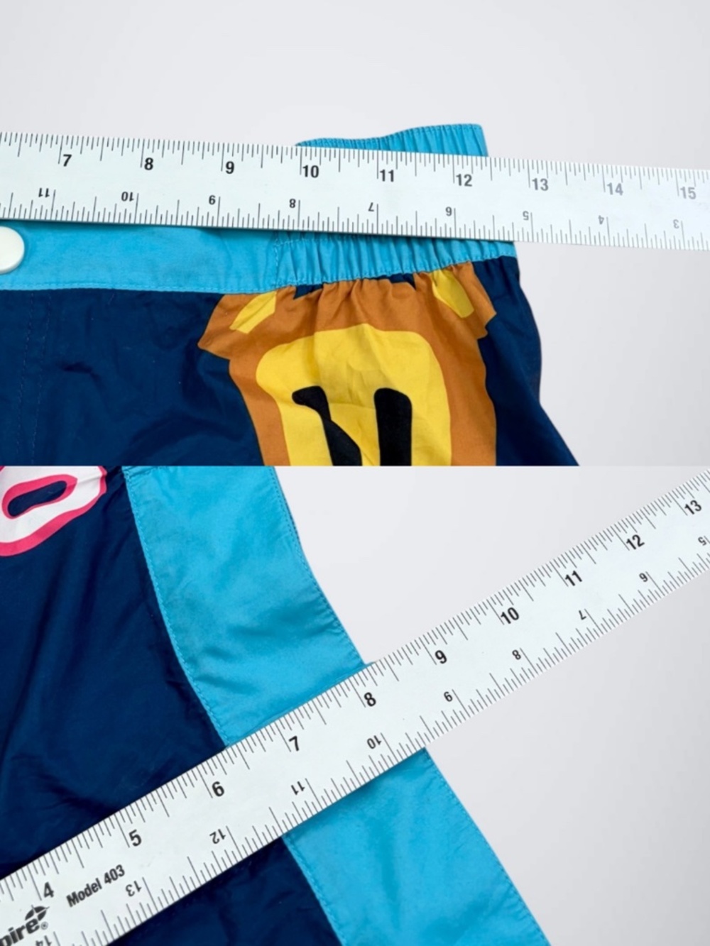 Vintage Paul Frank “Who Wants A Hug” Blue Graphic Shorts - Picture 8 of 8